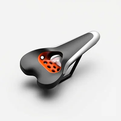 A bike saddle